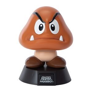 Super Mario Goomba Icon Light #002 Paladone Nintendo Desk Lamp NEW
